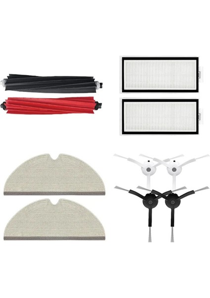 Roborock Q8 Için Max / Q8 Max+ Robot Vakum Temizleyici Parçalar Millete Fırçası Paspas Bezi Hepa Filtre Toz Torbaları Aksesuarlar (Yurt Dışından)