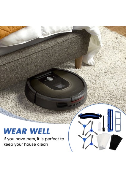 Eufy Robovac 11S 15T 30 30C 15C 12 25C 35C Süpürme Makinesi Ana Fırça Kenar Fırçası Hepa Filtre Ekran Değiştirme (Yurt Dışından) indirimleri