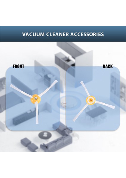 10 Pcs Yan Fırça 3 Irobot Roomba Için Silahlı 800 Serisi 870, 880, 900 Serisi 980 Robotik Vakum Parçaları Vakum Süpürge Aksesuarları (Yurt Dışından) fiyatları