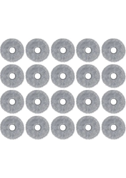 Dreame Bot L10 Prime / L10S Pro Robot Vakum Temizleyici Mop Bez Bezi Yedek Yedek Parçalar Için 20PCS (Yurt Dışından)