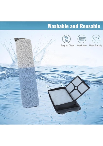 Tineco Ifloor Için Yedek Fırça Silindirleri ve Filtreleri 3/ Zemin One S3/ Ifloor 2 Kablosuz Islak Kuru Vakum Süpürge Parçaları (Yurt Dışından) indirimleri