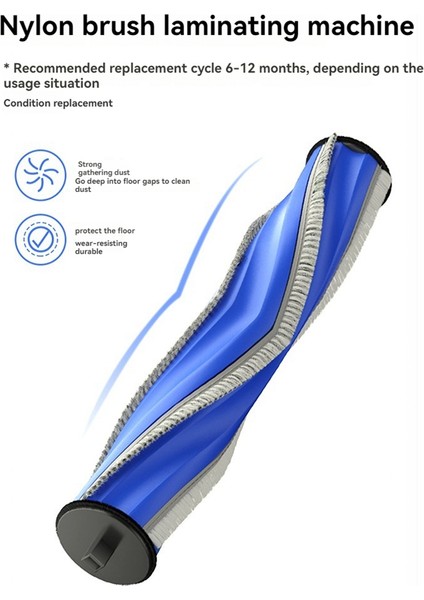 Cobos Için 2pcs Roller Fırçası T30PRO Max Süpplama Makine Aksesuarları Vacuuut Searrıcer Yedek Yedek Yedek Parçalar (Yurt Dışından) modelleri