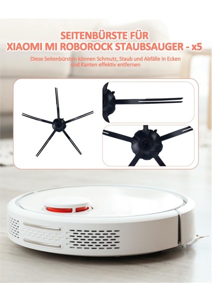 Xiaomi Roborock Için Aksesuar Seti S5 Max S6 Max S6 Pure S6 Maxv S4 S5 S6 S50 S55 S60 E35 Robot Vakum Süpürge Parçaları (Yurt Dışından) indirimleri