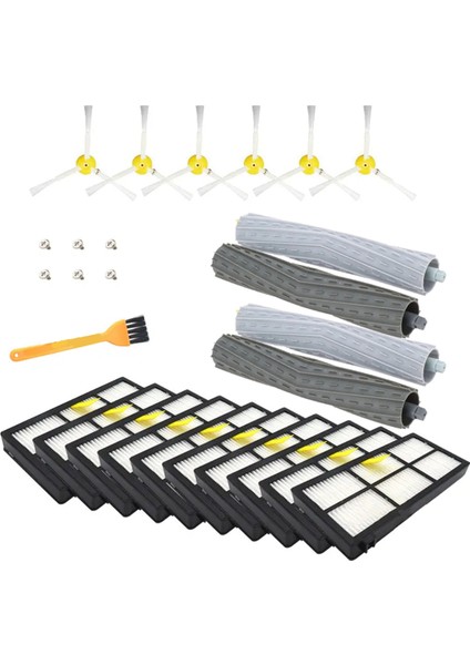 Irobot Roomba Aksesuarları Için 860 865 866 870 871 980 960 966 981 Vakum Süpürge Fırçası Siklon Hepa Filtresi (Yurt Dışından)