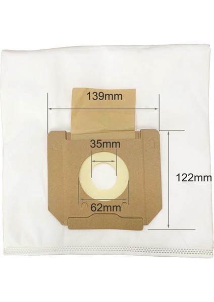 Karcher NT65/2 NT75/2 NT80/1 Vakum Süpürge Parçaları Için 5pcs Toz Torbaları 6.904-285.0 (Yurt Dışından) modelleri