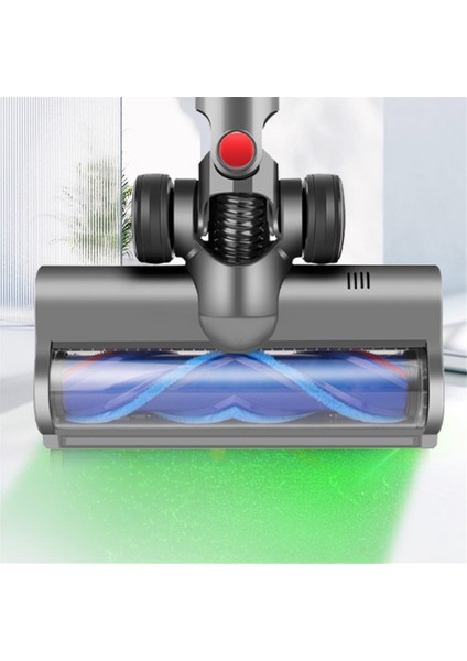 Hızlı Bırakma Motor Kafa Temizleyici Dyson V10 Slim V12 Ince Vakum Bağlantısı Sert Zemin Için LED Toz Işıkları (Yurt Dışından) modelleri