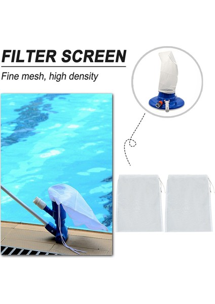 10 Adet Rendelenmiş Yaprak Serisi Ince Örgü Filtre Çorap Torbası Aksesuarları Havuz Vakumları Için Dayanıklı Naylon (Yurt Dışından) fırsatları