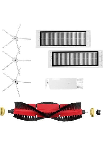 Roborock S5 Max/s6 Max/s6 Pure/s6 MAXV/S50/S51/S55/S60/S65/S5/S6 Vakum Süpürge Ana Yan Fırça Hepa Filtre Parçaları (Yurt Dışından)