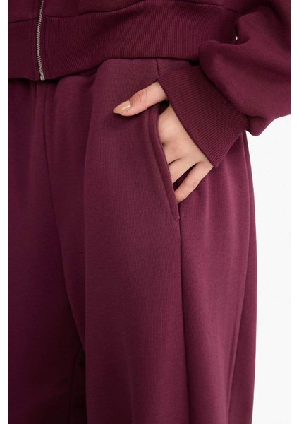 Coool Barrel Fit Beli Bağcıklı Geniş Paça Eşofman Altı F3364AX25AU