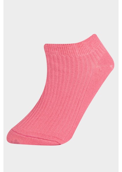 Kız Çocuk 5'li Pamuklu Patik Çorap F9010A8NS