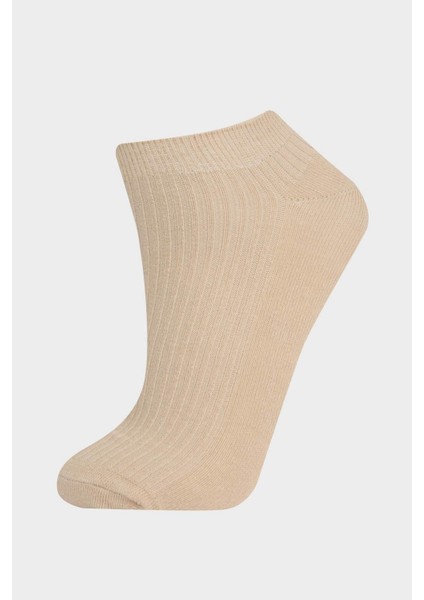 Kız Çocuk 5'li Pamuklu Patik Çorap F9010A8NS