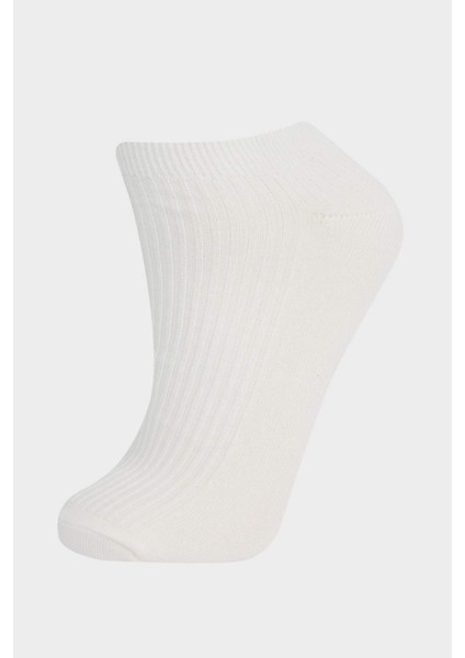Kız Çocuk 5'li Pamuklu Patik Çorap F9010A8NS