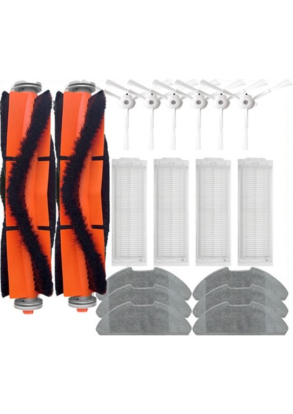 Xiaomi Mi Robot Vakum Mop 2 Lite/mi Robot Vakum Mop 2 PRO/MJSTL/MJST1SHW Parçalar Ana Yan Fırça Hepa Filtre Mop (Yurt Dışından)