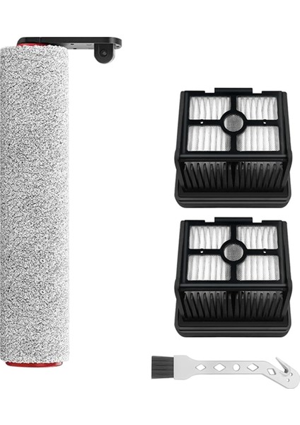 Dreame H12 Pro / H12 Plus / H12 Çekirdek Yumuşak Fırça Yedek Parçaları Islak Kuru Vakum Süpürge Silindir Hepa Filtre Seti (Yurt Dışından)