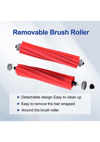 17 Adet Roborock Q Revo /roborock P10 A7400RR Robot Vakum Süpürücü Ana Yan Fırçalar Toz Torbaları Mop Pad Için 17PCS Aksesuar Kiti (Yurt Dışından) fırsatları