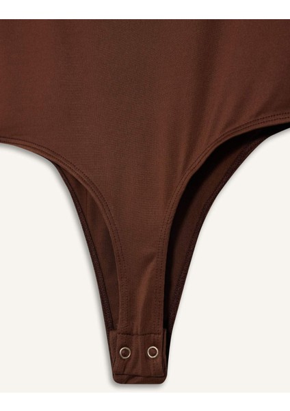 Kare Yaka Basic Düz Çıtçıtlı Body F8245AX25HS