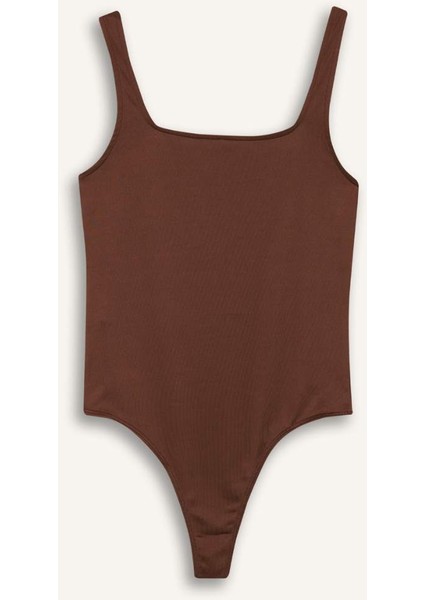 Kare Yaka Basic Düz Çıtçıtlı Body F8245AX25HS