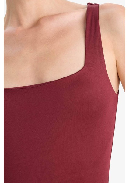 Kare Yaka Basic Düz Çıtçıtlı Body F8245AX25HS