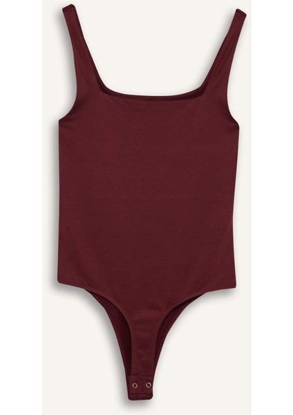 Kare Yaka Basic Düz Çıtçıtlı Body F8245AX25HS