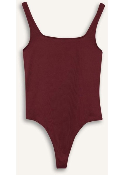 Kare Yaka Basic Düz Çıtçıtlı Body F8245AX25HS