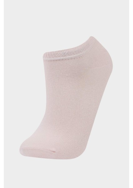 Kız Çocuk 5'li Pamuklu Patik Çorap