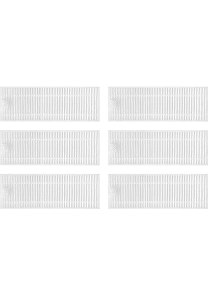 6pcs Robot Vakum Süpürge Hepa Filtresi 360 S10 X100 Maksimum Robotik Vakum Süpürge Parçaları Aksesuarları Filtreler Değiştirme (Yurt Dışından)