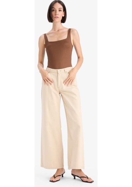 Kare Yaka Basic Düz Çıtçıtlı Body F8245AX25HS
