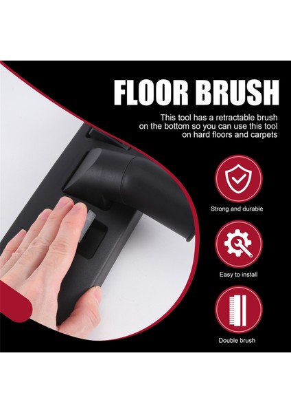 Vakum Süpürge 35MM Halı Zemin Alet Fırça Fırçası Döner Başlık Au Stok (Yurt Dışından) indirimleri