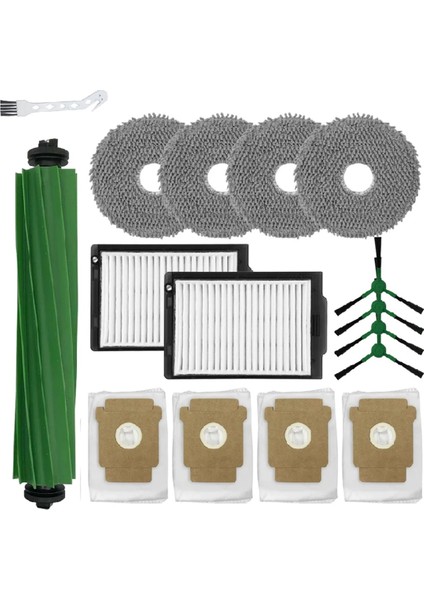 Home Times Sweeper Yedek Kısmı Irobot Roomba Plus 405 Combo/ 505 Combo Robot Vakum Ana Yan Fırça Filtresi (Yurt Dışından)