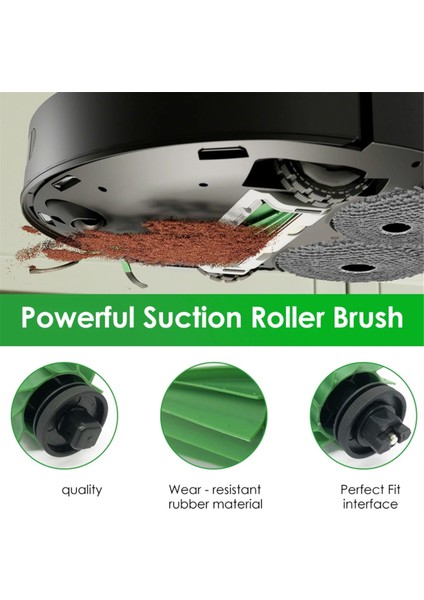 Home Times Sweeper Yedek Kısmı Irobot Roomba Plus 405 Combo/ 505 Combo Robot Vakum Ana Yan Fırça Filtresi (Yurt Dışından) indirimleri