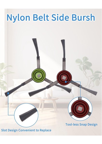 Ecovacs Için Aksesuar Kiti Deebot X1 Ecovacs Deebot X1 Turbo Vakum Süpürücü Için Yedek Parçalar (Yurt Dışından) fiyatları