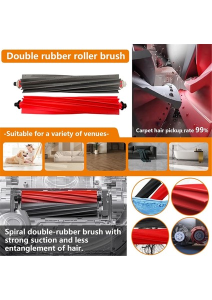 Roborock Için Yedek Parçalar S8 Maxv Ultra /s8 Max Ultra Vakum Süpürge Ana Yan Fırça Filtre Mop Bez Toz Çanta Seti (Yurt Dışından) indirimleri