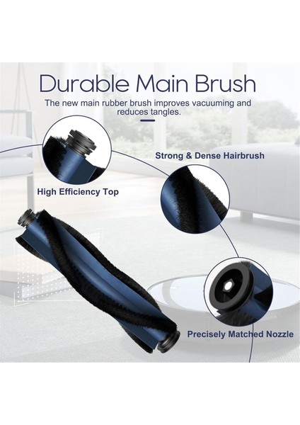 Eufy X10 Pro Omni Için Robot Vakum Süpürücü Ana Yan Fırça Hepa Filtre Mop Bez Toz Torbaları Aksesuarlar Kiti (Yurt Dışından) fiyatları