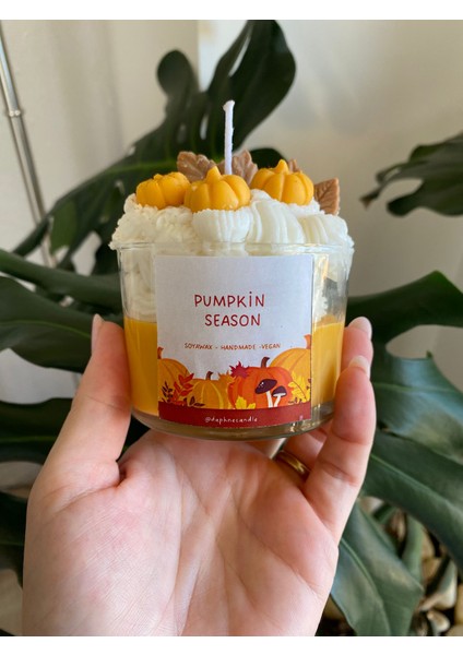 Sonbahar Temalı Mum (Candle,autumn,soya Mum) fiyatları