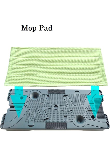 2pcs Vorwerk Kobold SP600 MF600 Vakum Süpürge Yedek Parçalar Aksesuarları Islak ve Kuru Yıkanabilir Mop Pad Için (Yurt Dışından) fırsatları