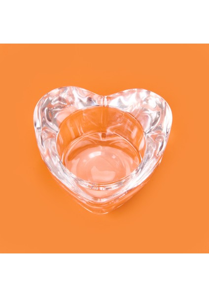 Deco Heart Mumluk - Şeffaf -6,8X2X8 cm