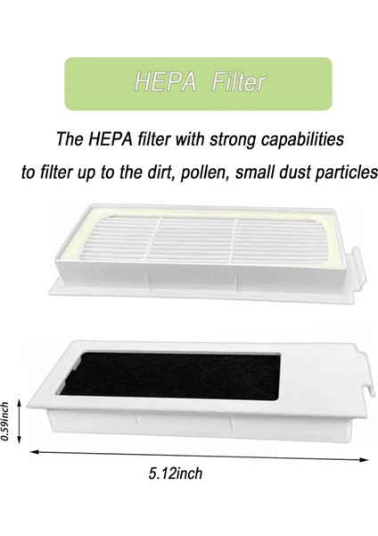 Ecovacs Için Yedek Parça Kiti Deebot T20 Omni/ T20 Pro/ T20 Max Ana Yan Fırça Hepa Filtreler Paspaslı Pedler Aksesuarlar (Yurt Dışından) fiyatları