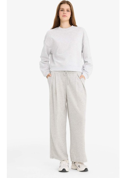 Coool Barrel Fit Kalın Kumaş Pantolon F8728AX25AU