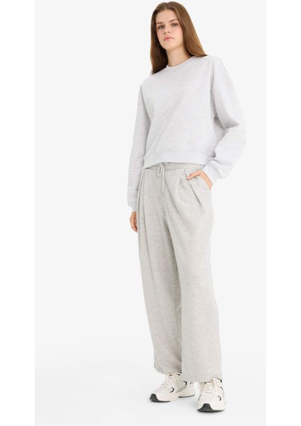 Coool Barrel Fit Kalın Kumaş Pantolon F8728AX25AU