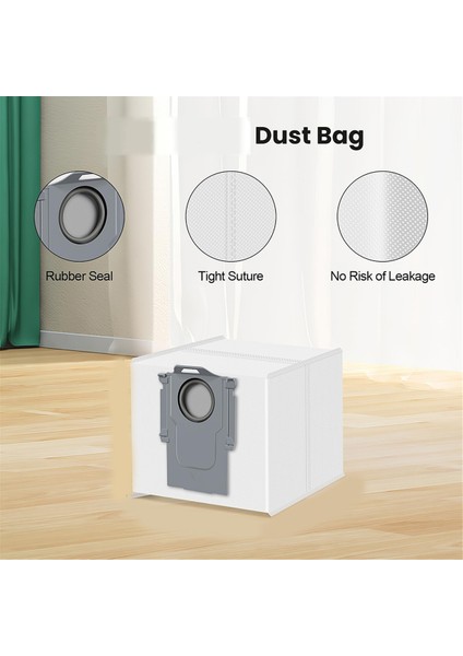 Roborock Q10 S5 / Q10 Vf / Q10V / S8 Pro / S8 Pro / S8 Pro Plus Yedek Parça Aksesuarları Toz Çantası (Yurt Dışından) modelleri
