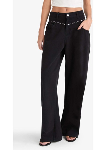Coool Baggy Fit Normal Bel Gabardin Pantolon F9468AX25AU