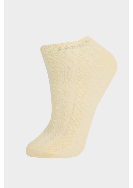 Kız Çocuk 5'li Pamuklu Patik Çorap F9499A8NS