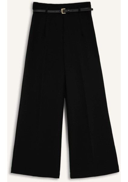 Culotte Yüksek Bel Düz Paça Pantolon E7242AX25AU
