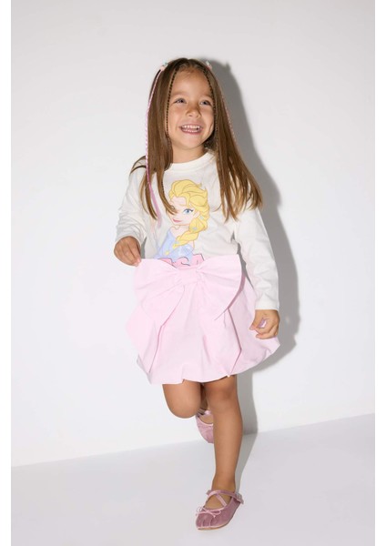 Kız Bebek Poplin Fiyonklu Balon Etek F5797A525AU