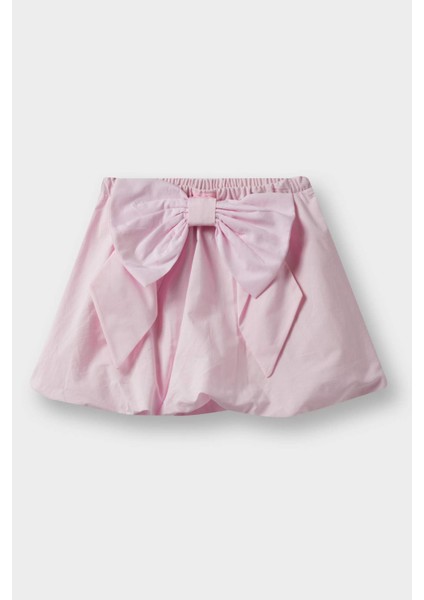 Kız Bebek Poplin Fiyonklu Balon Etek F5797A525AU