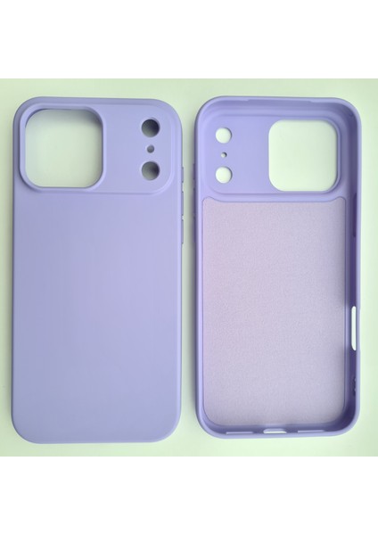 iPhone 17 Promax ile Uyumlu Lansman Içi Kadife Esnek Soft Silikon Kılıf modelleri