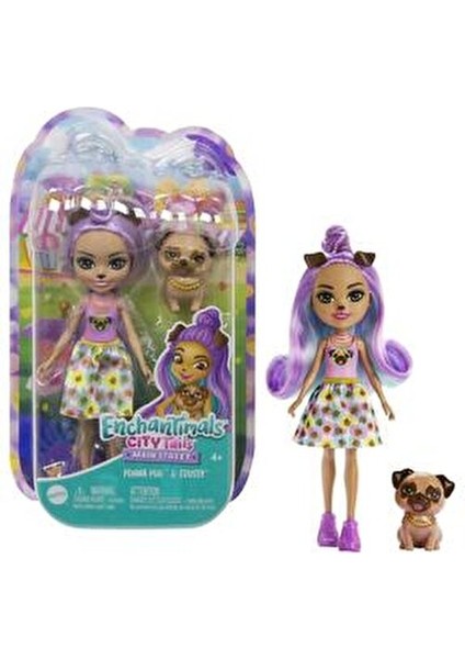 Penna Pug Bebek 15 cm Renkli Kıyafetler ve Sevimli Hayvan Arkadaşı ile 2 Parça indirimleri