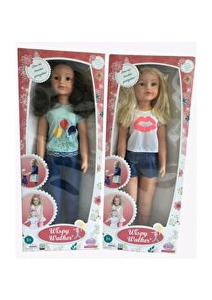 Dolls Yürüyen Bebek 80 cm Kız Çocuklar için Renkli Balon Temalı Eğlenceli Oyun Arkadaşı fırsatları