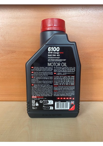 6100 Syn-Nergy spec A3/b4 Sae 5W-40 1lt fiyatları