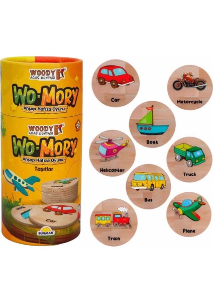 Bfs Woody Wo-Mory Ahşap Hafıza Oyunu modelleri